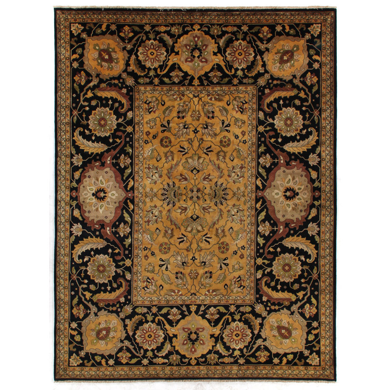 Tabriz Wool Oriental Area Rug, Rectangle 14' x 18'