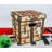 Minecraft Crafting Table Storage Bin Cube Organizer With Lid | 15 Inches