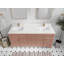 Sonoma X P 22 po Meuble-lavabo double D en terre cuite chaude avec quartz-100305067
