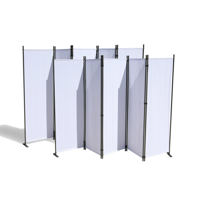Deitra 268cm W x 167cm H 5 - Panel Folding Room Divider