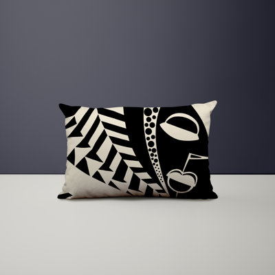 Housse et insert de coussin rectangulaire intérieur / extérieur en mélange de polyester / polyester Ikom