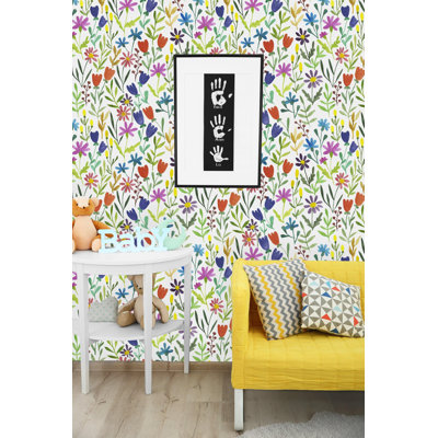 Peel & Stick Floral Wall Mural
