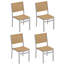 Travira Stacking Patio Dining Side Chair-955652731-984814453