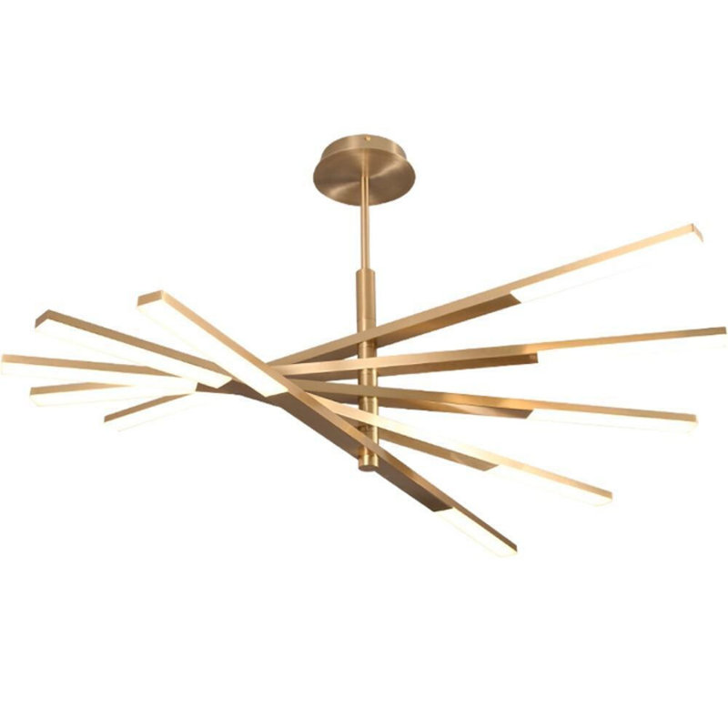Becket 8 - Light Sputnik LED Chandelier