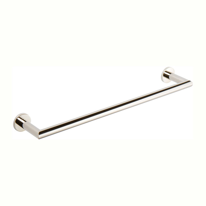 Kubic 24'' 1 Wall Towel Bar, Polished Nickel
