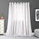 Gathered Linen-Textured Grommet Semi-Sheer Curtains (Set Of 2)