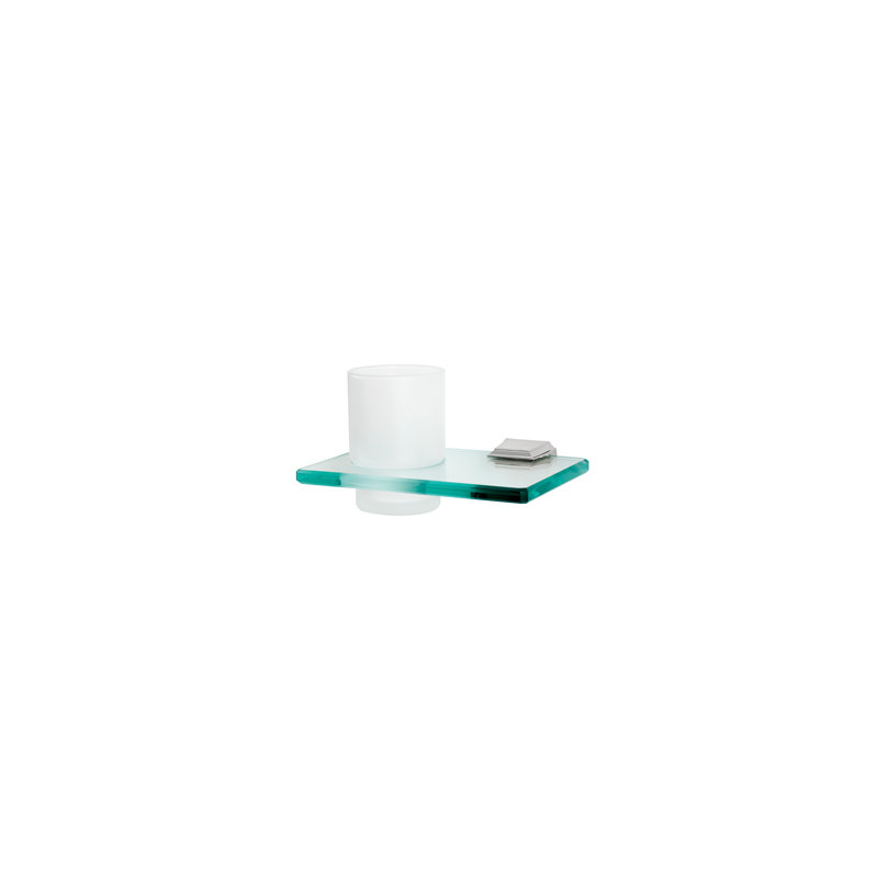 Geometric Bathroom Accessory, Polished Chrome