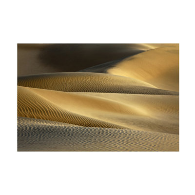 Art mural sur toile tendue - «Sunrise in Mort Valley» de Jon Evan pour décoration de salon, de chambre à coucher ou de bureau - 12 x 19