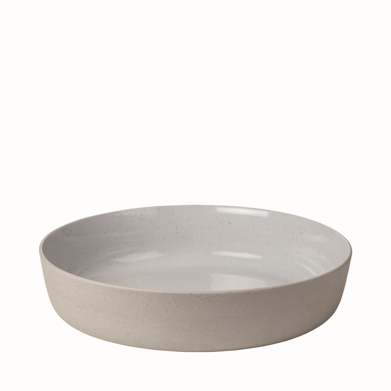 Sablo 88 fl oz. Salad Bowl, Cloud, 3"H x 13.4"W x 13.4"D