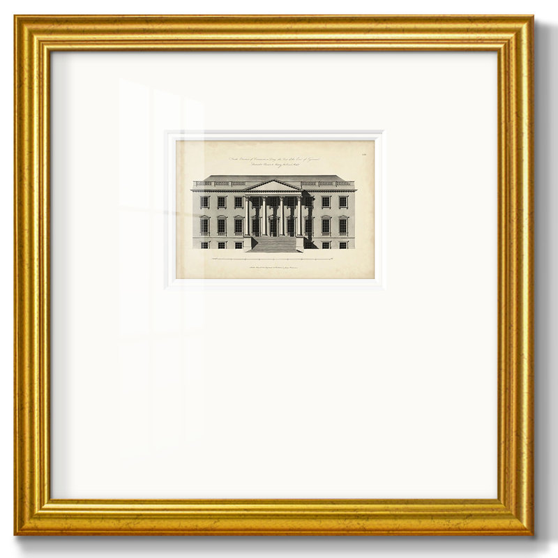 " Richardson Architecture II ", 17" H x 17" W x 1.25" D
