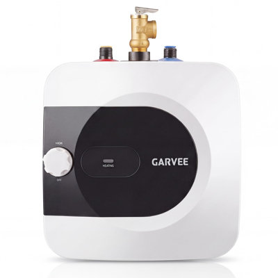 7.9 Gal Point of Use Mini Tank Electric Water Heater,  120V 1440-1500W Compact Under Sink Hot Water Heater, Fast Heating Energy Saving for Kitchen, Bathroom, RV & Small Homes