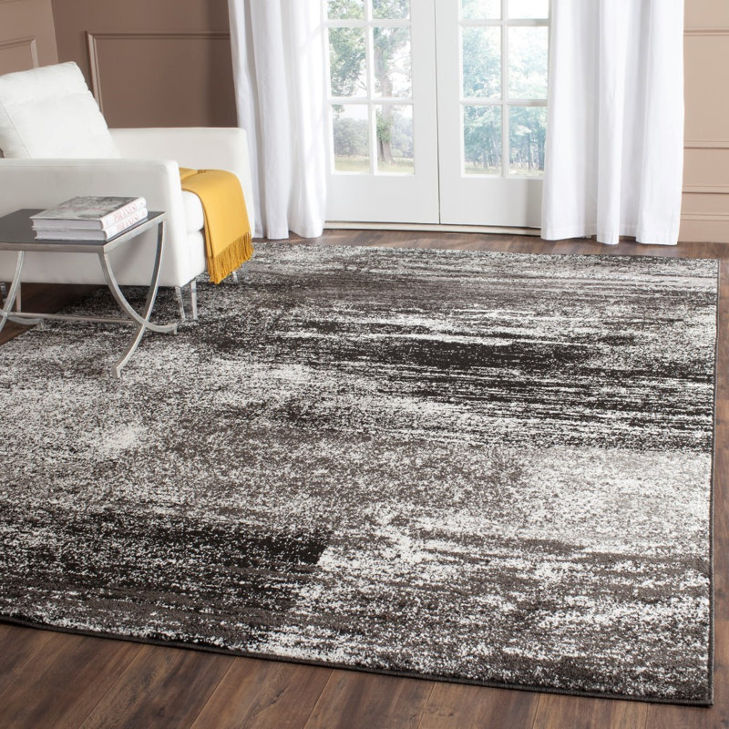 Gicelle Performance Abstract Rug, Runner 2'6" x 18'