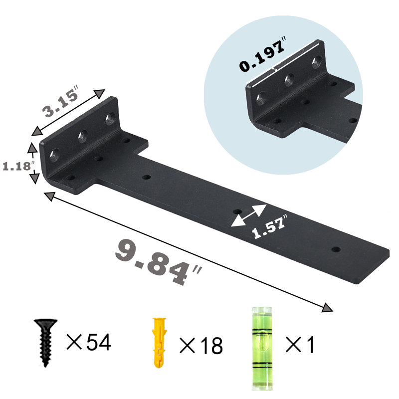 Supports de tablette Hinckley