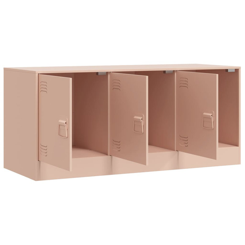 Alamar TV Stand for TVs up to 24", Antique Pink/Pink