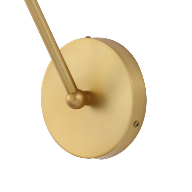 Zina Iron Swing Arm Sconce
