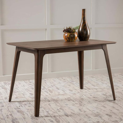 [Video] Dining Table Solid Wood Legs, Walnut