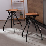 Belgr Upholstered Counter Stool with Metal Frame