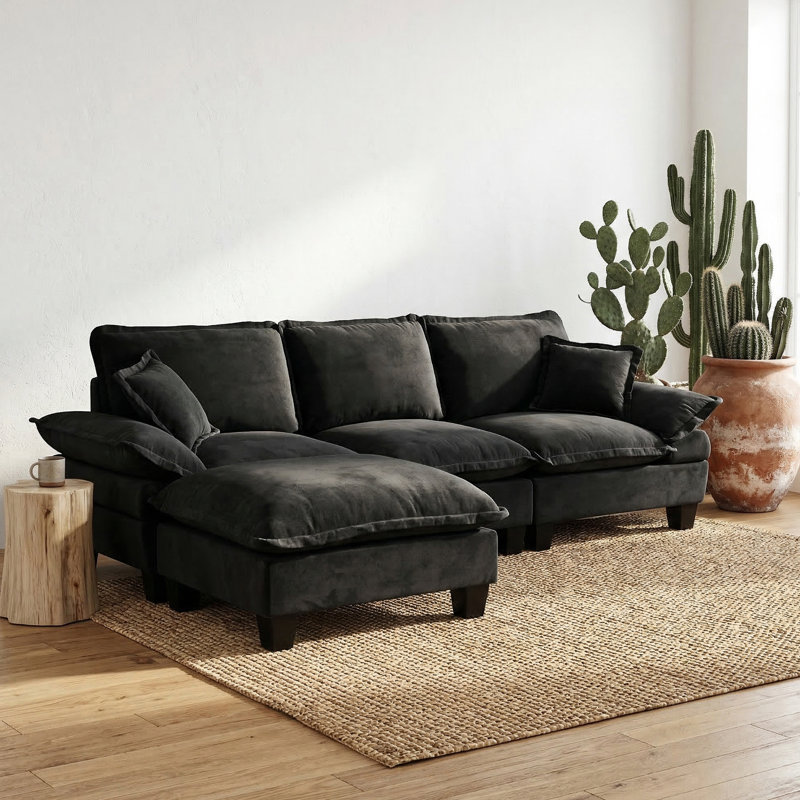 Modular Cloud Couch With Sailboat-Inspired Design