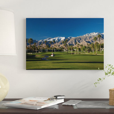 " Palm Trees In A Golf Course 4, Desert Princess Country Club, Palm Springs, Riverside County, California, USA " by Panoramic Images