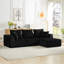 Canapé modulaire modulaire, canapé nuage en velours côtelé moderne avec assise profonde, canapé rembourré 4 places pour le salon, aucun assemblage requis-1774361164-1774361167