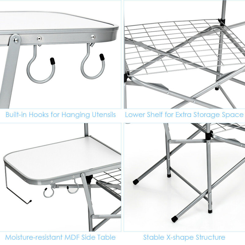 Rinker 146cm Rectangular Bar Top Riser