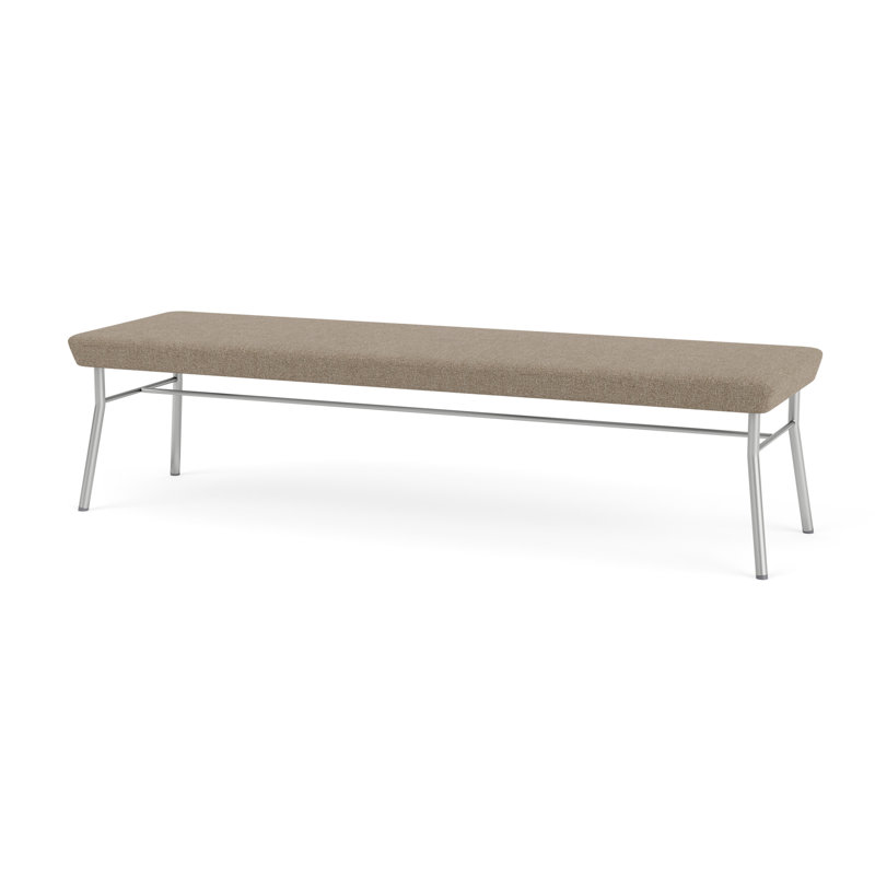 Banc en métal 3 places Chat, Argent, Limon Archetype