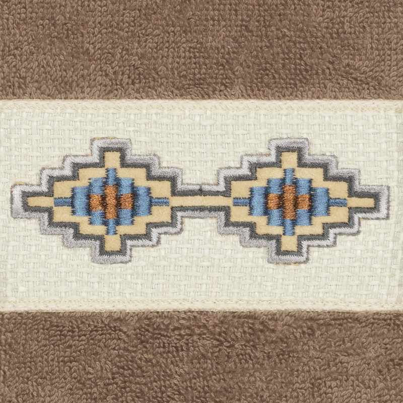 Gianna Turkish Cotton Midweight Washcloth, Latte