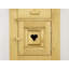 Wally 46cm W Solid Wood Bedside Table
