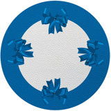 Bows 16" Vinyl Placemat