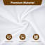 Snap-In Shower Curtain Liner, Replacement Liner With Corner Magnets-112007871