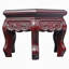 Hexagonal Solid Rosewood Chinese Vase Stand