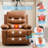 Swivel Rocker Recliner Chair with Massage and Heat, Oversized Reclining Sofa with 360° Swivel-224719494