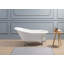 Baignoire de trempage sur pattes 60 "avec drain, pattes et plateau en bambou 60" Streamline-50896960-84364968