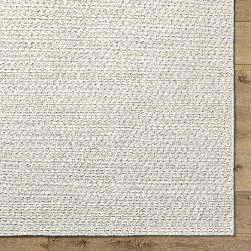Catumba Hand Tufted Wool Indoor Rug, Rectangle 8'10" x 12'