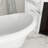 66'' X 30'' Acrylic Freestanding Soaking Bathtub In Glossy Black