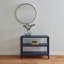 Round Wood Framed Wall Mounted Accent Mirror-28040501