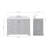 48.25'' Single Bathroom Vanity with Carrara Quartz Top-94668867-94668868