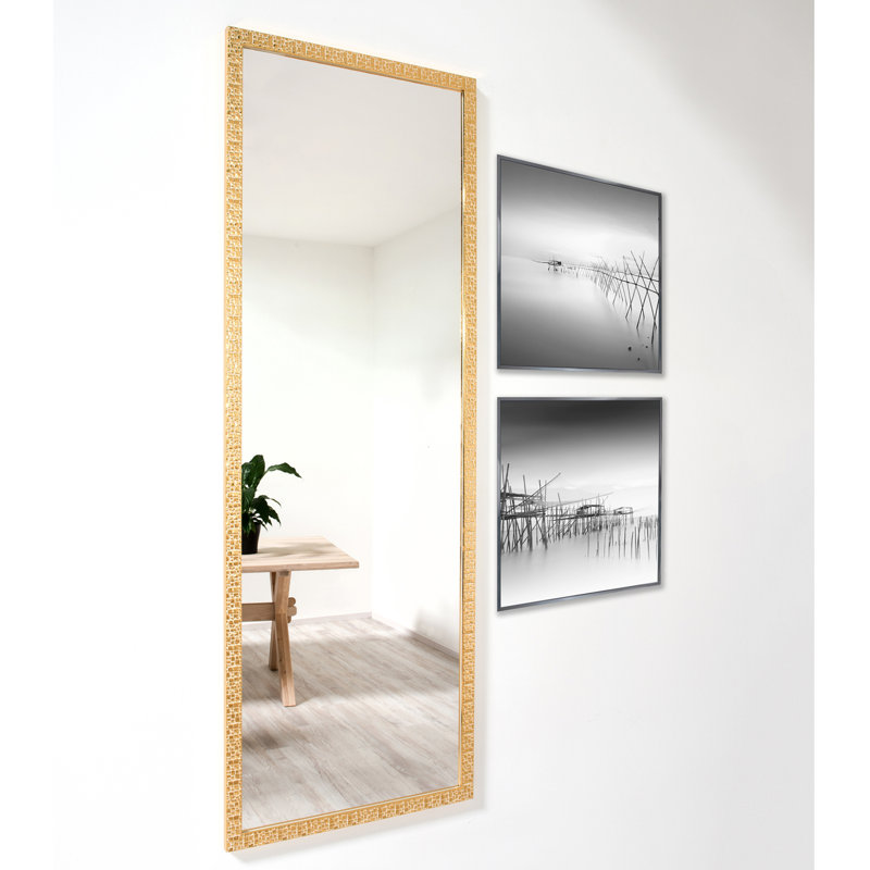nielsen Home Florentina Wall Mounted Mirror, 150cm H x 50cm W, Gold