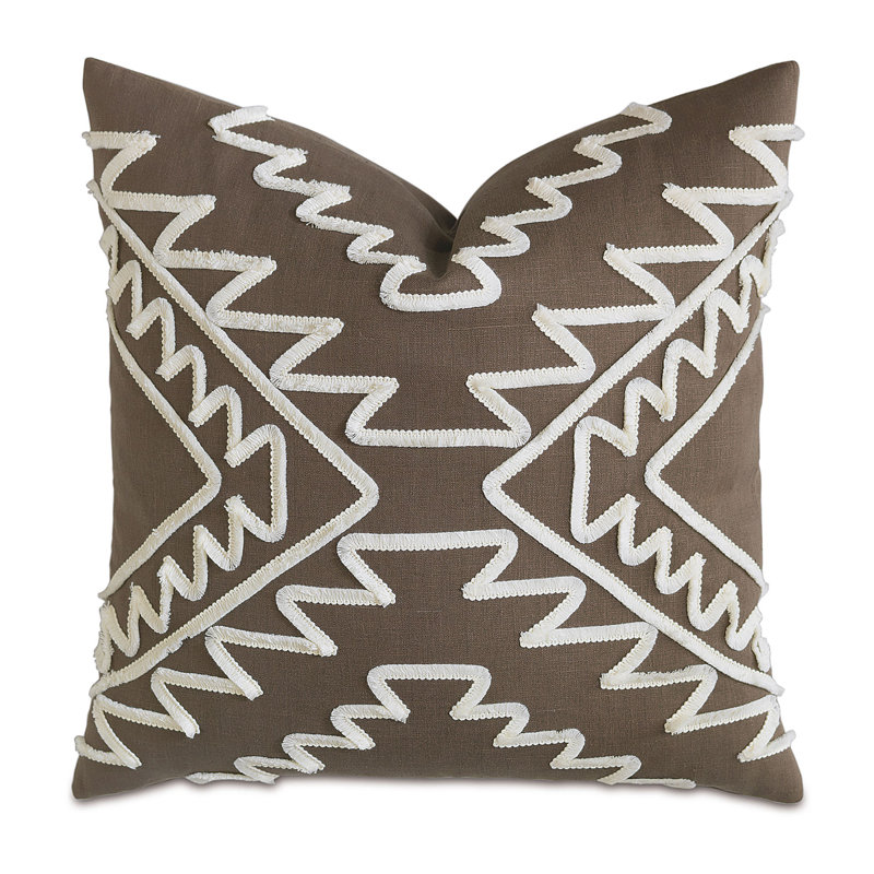 Maya Linen Square Pillow Cover & Insert