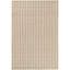 Gridiron Flatweave Plaid Area Rug in Wheat-41078407