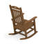 Ensemble de 2 chaises berçantes d'extérieur en plastique surdimensionnées toutes saisons Adirondack-118763000