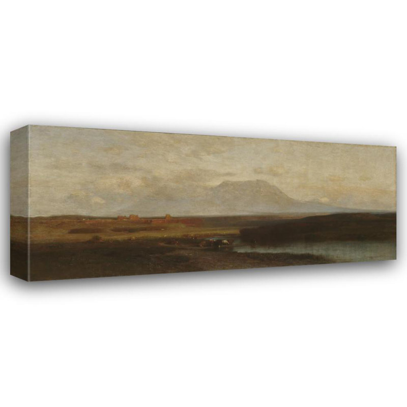 "Espagnols Peaks, Southern Colorado, Late Af après-midi" par Samuel Colman - Art mural sur toile tendue avec châssis