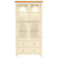 Solid Wood 90 cm W Display Cabinet