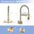 DORNBERG Pull Down Spray Kitchen Faucet-96873541