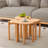 Stools Set Of 4 Wooden Stools Stool Nesting Side Tables Nesting Coffe Table Sturdy And Durable,No Installation Required,Top Stackable Stool For Saving Space(Bar Stools)-108233322