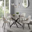 Gundolf Round Metal Base Dining Table-880138335
