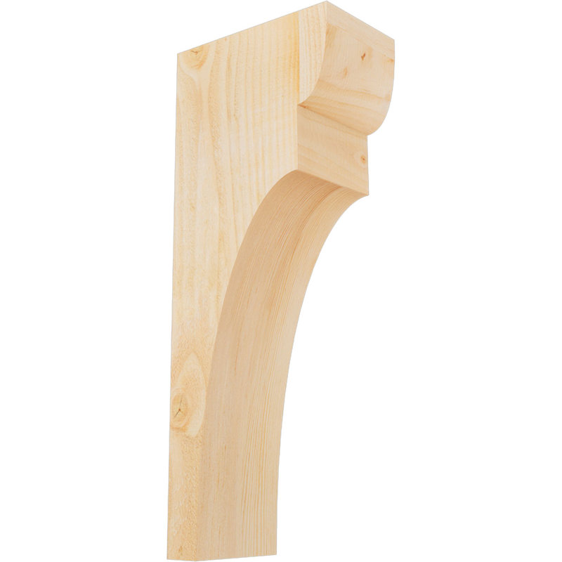 Yorktown Corbel, H 26 po x l 6 po x P 10 po, Sapin de Douglas, Sciage brut