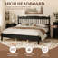 Lit plateforme en bois Bolton-133600112