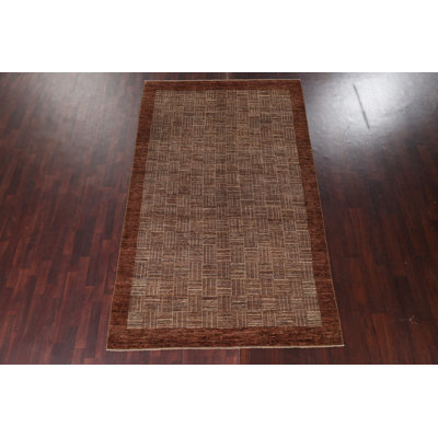 Modern Gabbeh  Oriental Area Rug 6x10