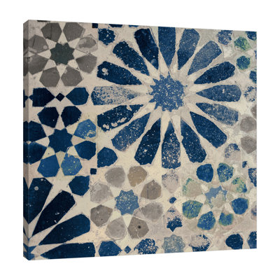 Sue Schlabach " Alhambra Tile III Stone " Acrylic Print